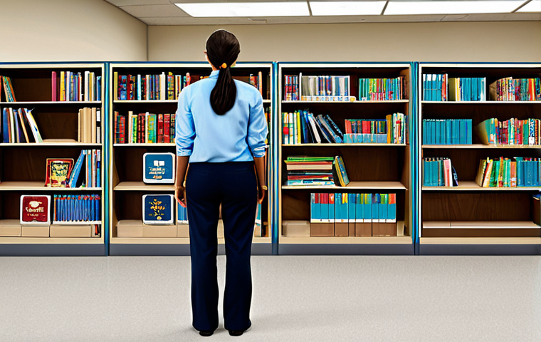 독서지도사 자격증 필요성 분석 - A helpful Reading Guidance Counselor, fully clothed, in a modern, comfortable office, meeting with I...